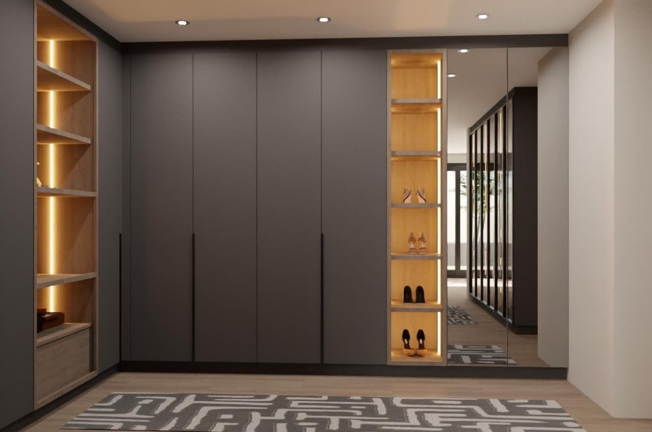 Wardrobes and built-ins, tailored to the space