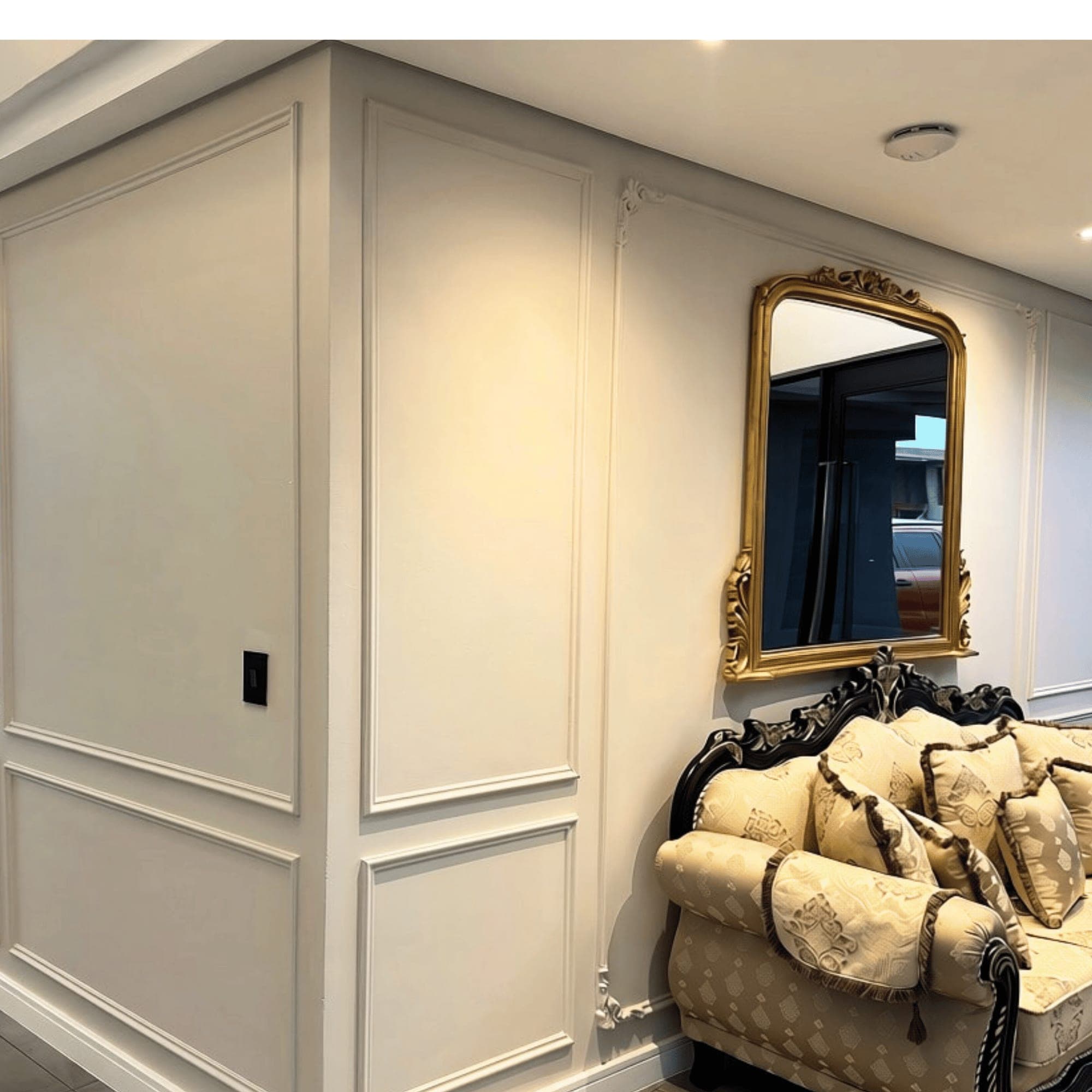 The brief: a plain wall, made the focal point