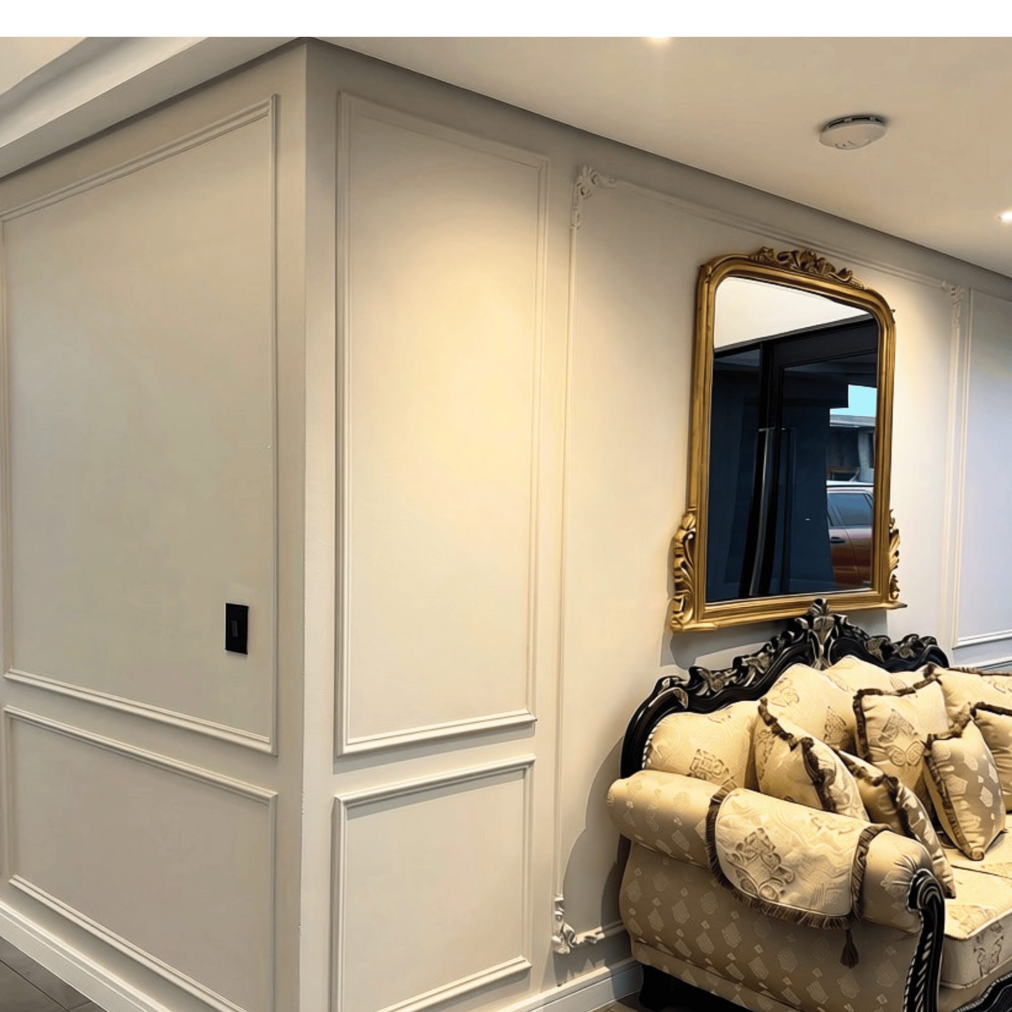 The brief: a plain wall, made the focal point